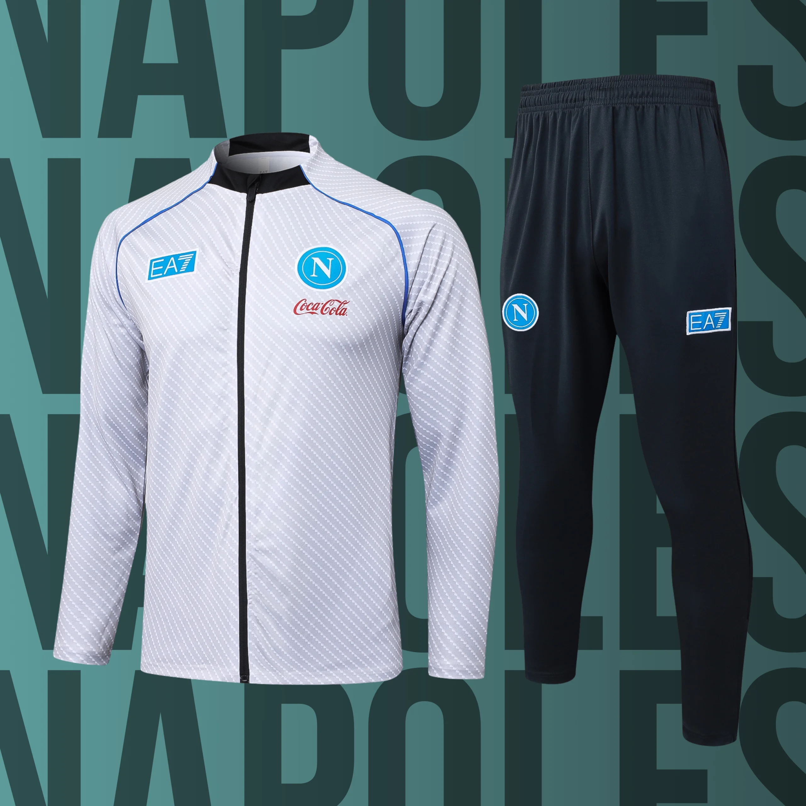 3 Chándal de adulto cremallera completa Nápoles modelo 03 - Imagen 1