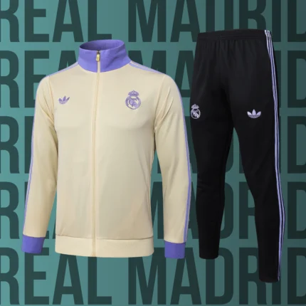 Chándal de adulto cremallera completa Real Madrid modelo 39