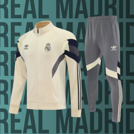 Chándal de adulto cremallera completa Real Madrid modelo 42