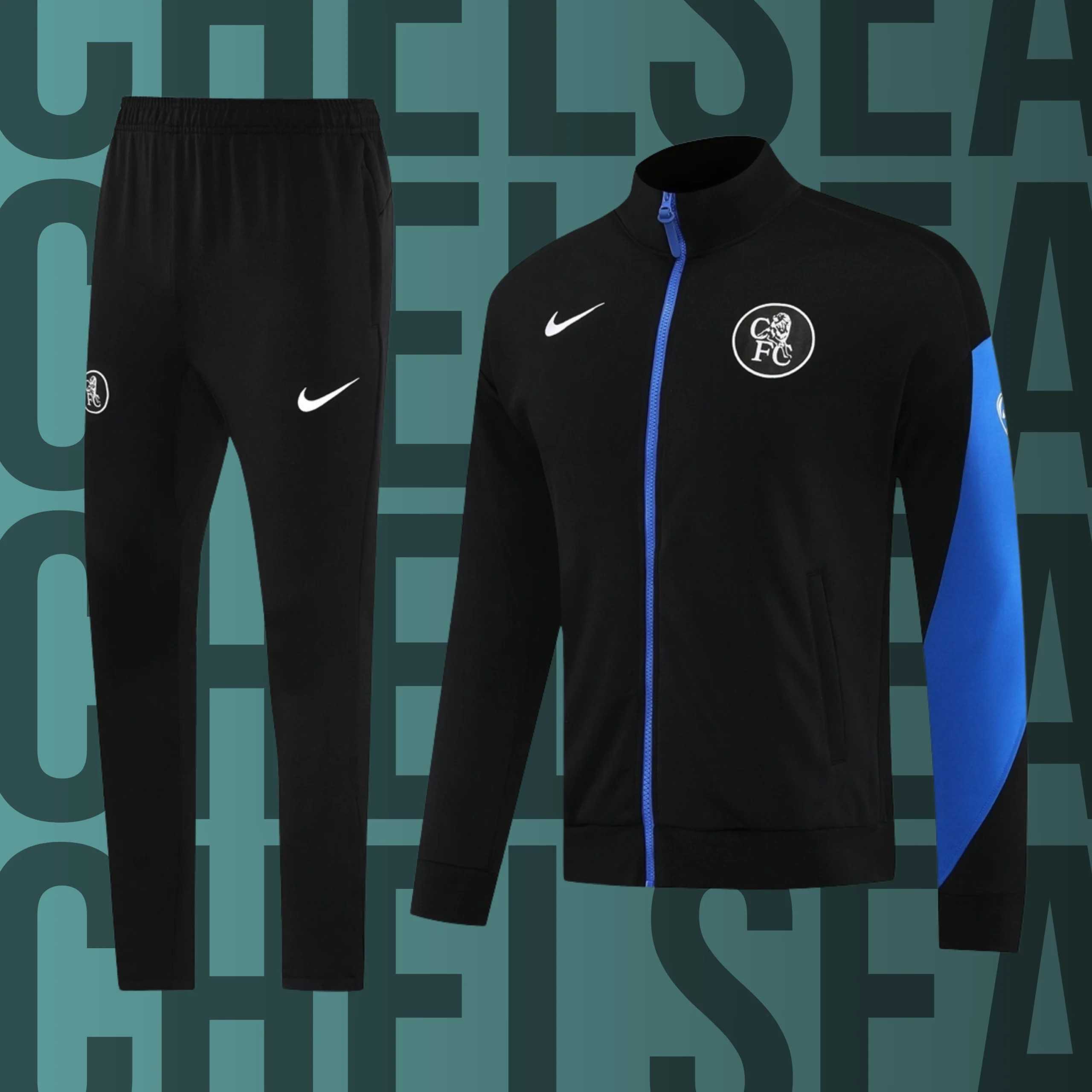 5 Chándal de adulto cremallera completa Chelsea modelo 05 - Imagen 1