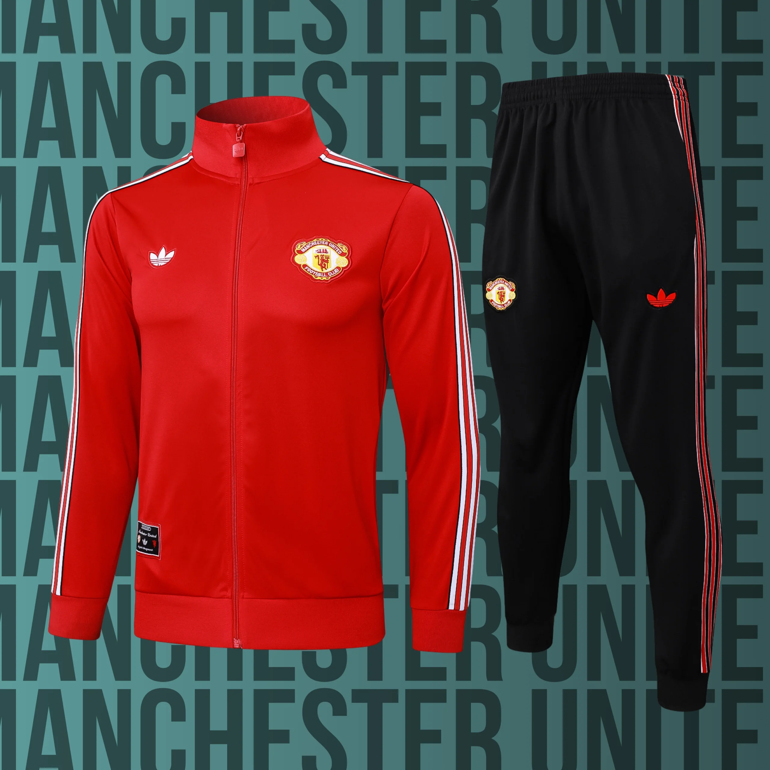 6 Chándal de adulto cremallera completa Manchester United modelo 06 - Imagen 1