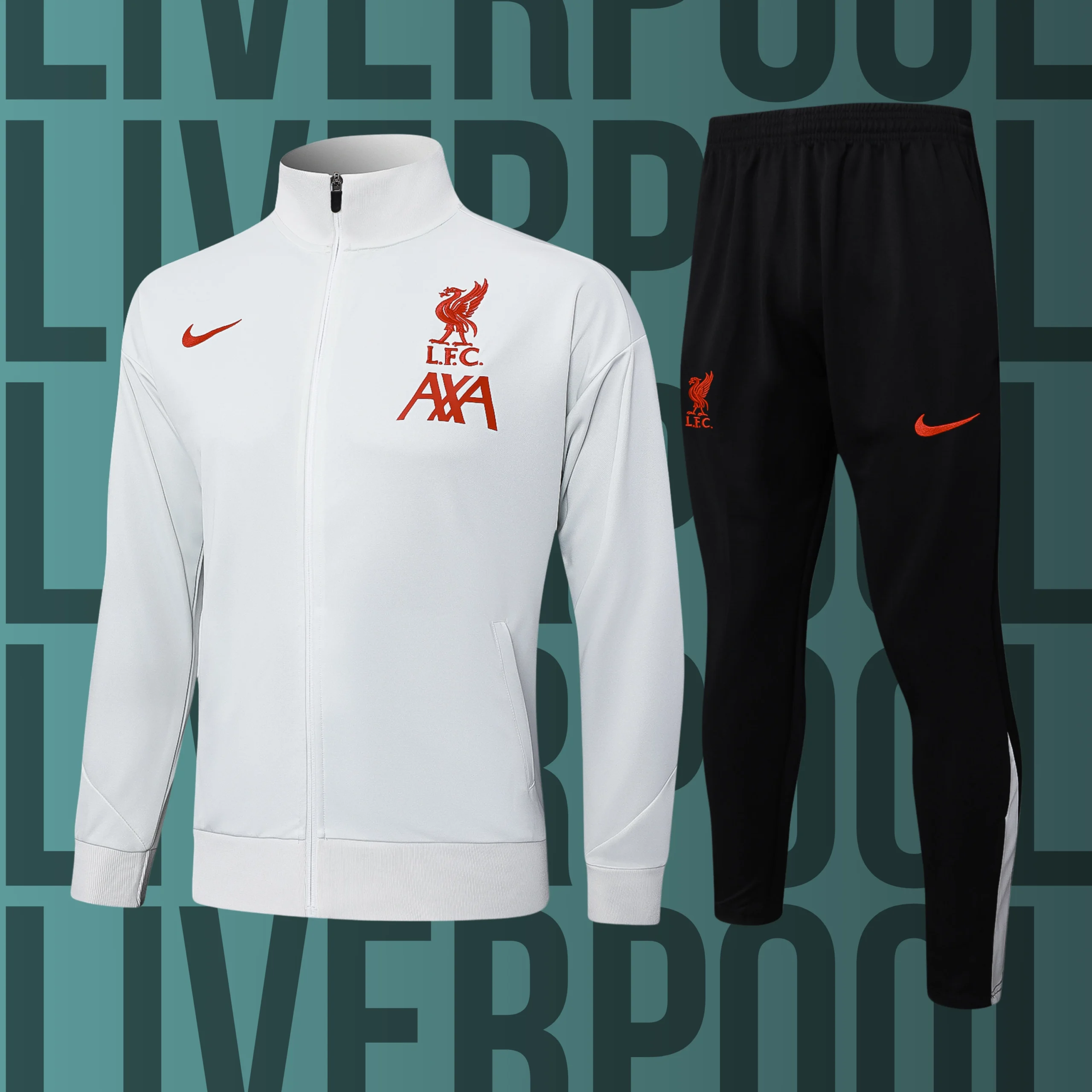 7 Chándal de adulto cremallera completa Liverpool modelo 07 - Imagen 1