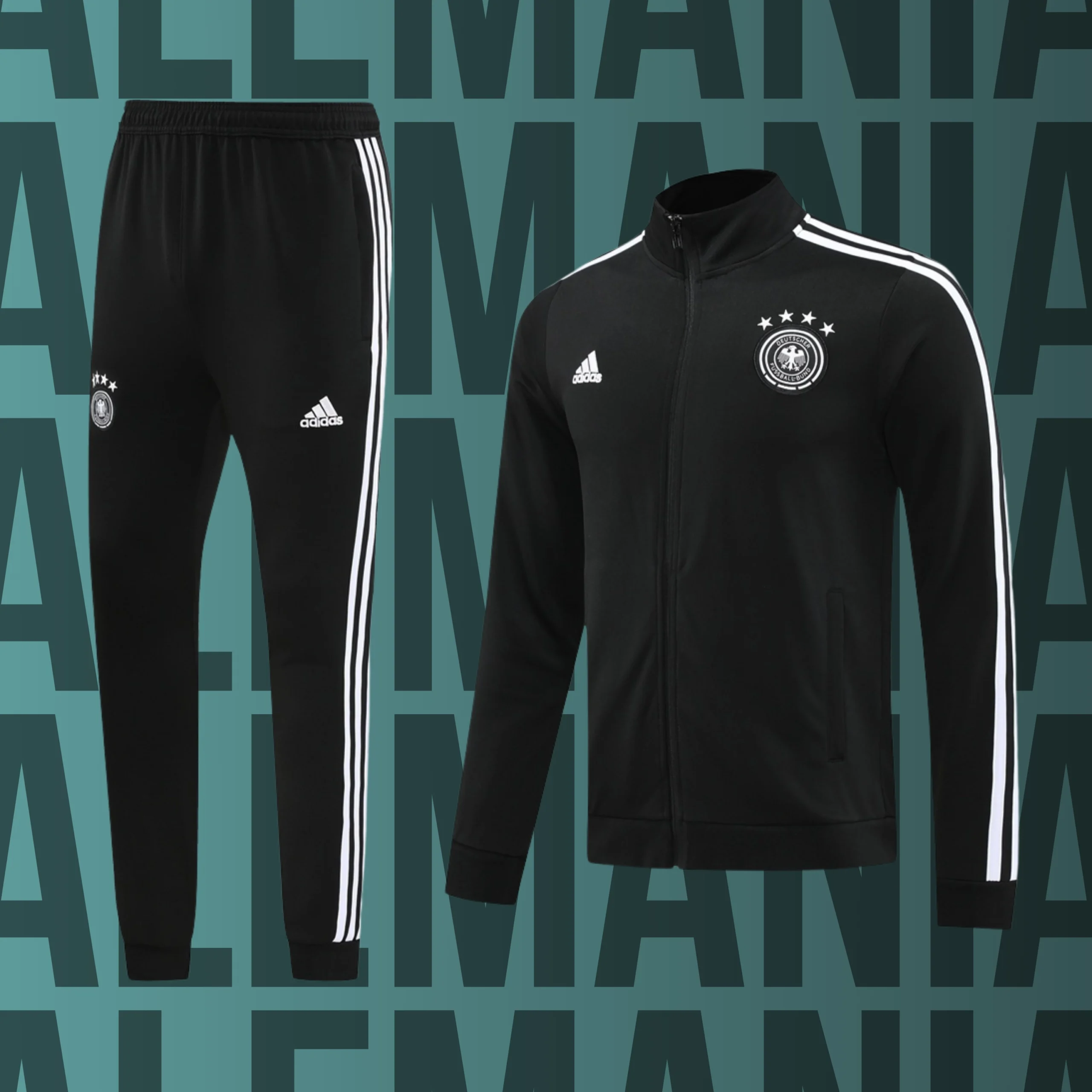 7 Chándal de adulto cremallera completa Alemania modelo 07 - Imagen 1