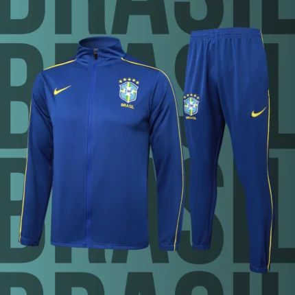 Chándal de adulto cremallera completa Brasil modelo 08