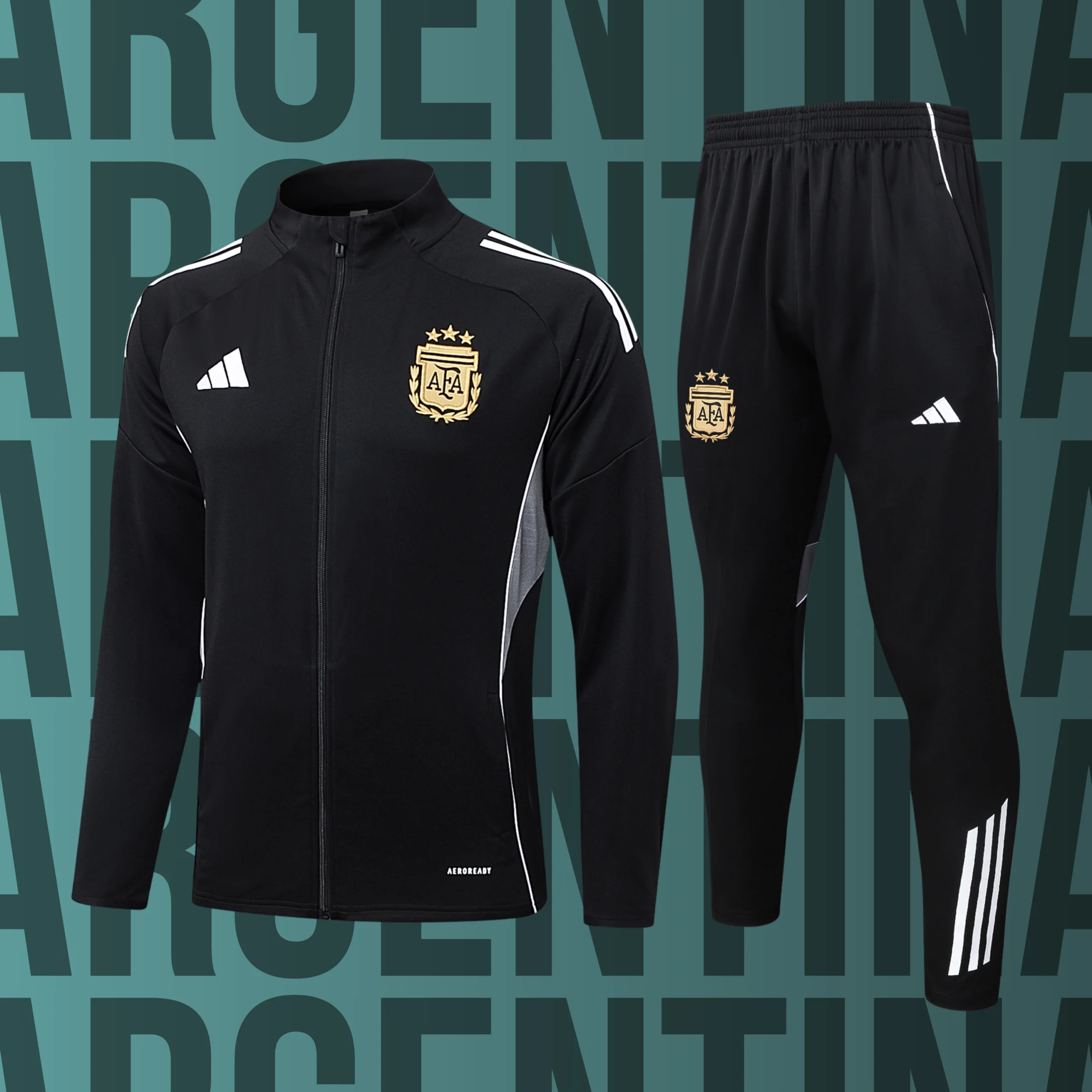 9 Chándal de adulto cremallera completa Argentina modelo 09 - Imagen 1