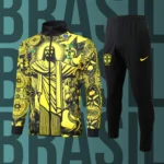 Chándal de niño cremallera completa Brasil modelo 01