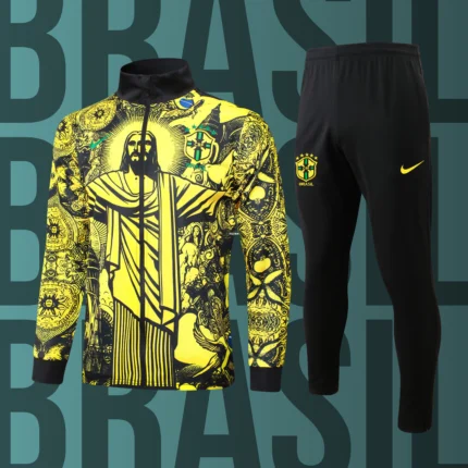 Chándal de niño cremallera completa Brasil modelo 01