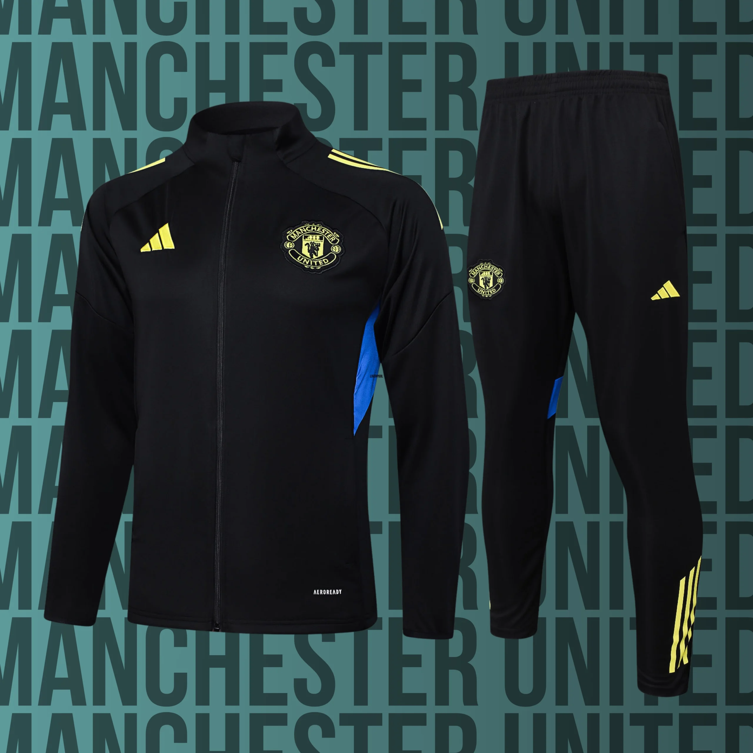 CCNino-ManchesterUnited-4 Chándal de niño cremallera completa Manchester United modelo 04 - Imagen 1