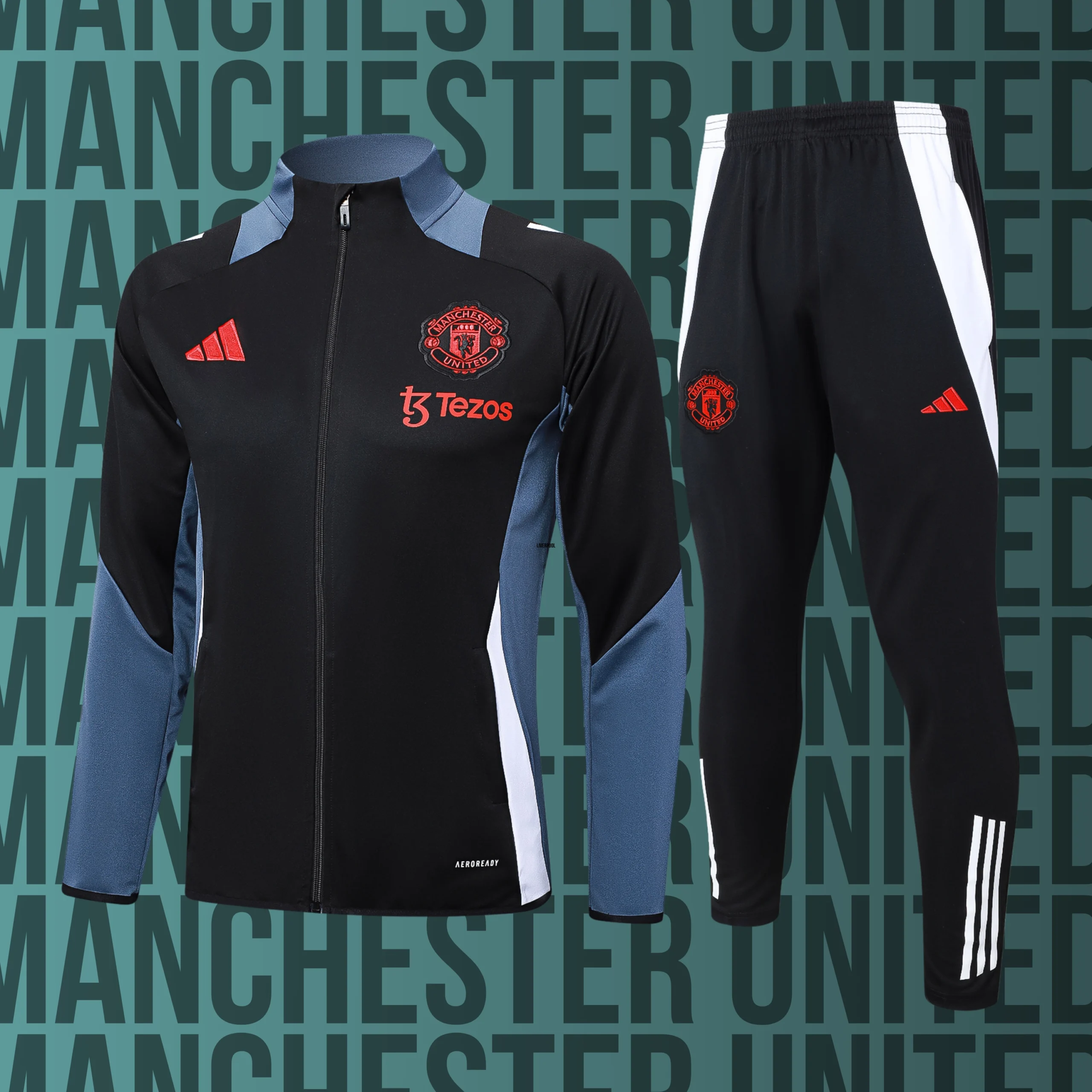 CCNino-ManchesterUnited-6 Chándal de niño cremallera completa Manchester United modelo 06 - Imagen 1