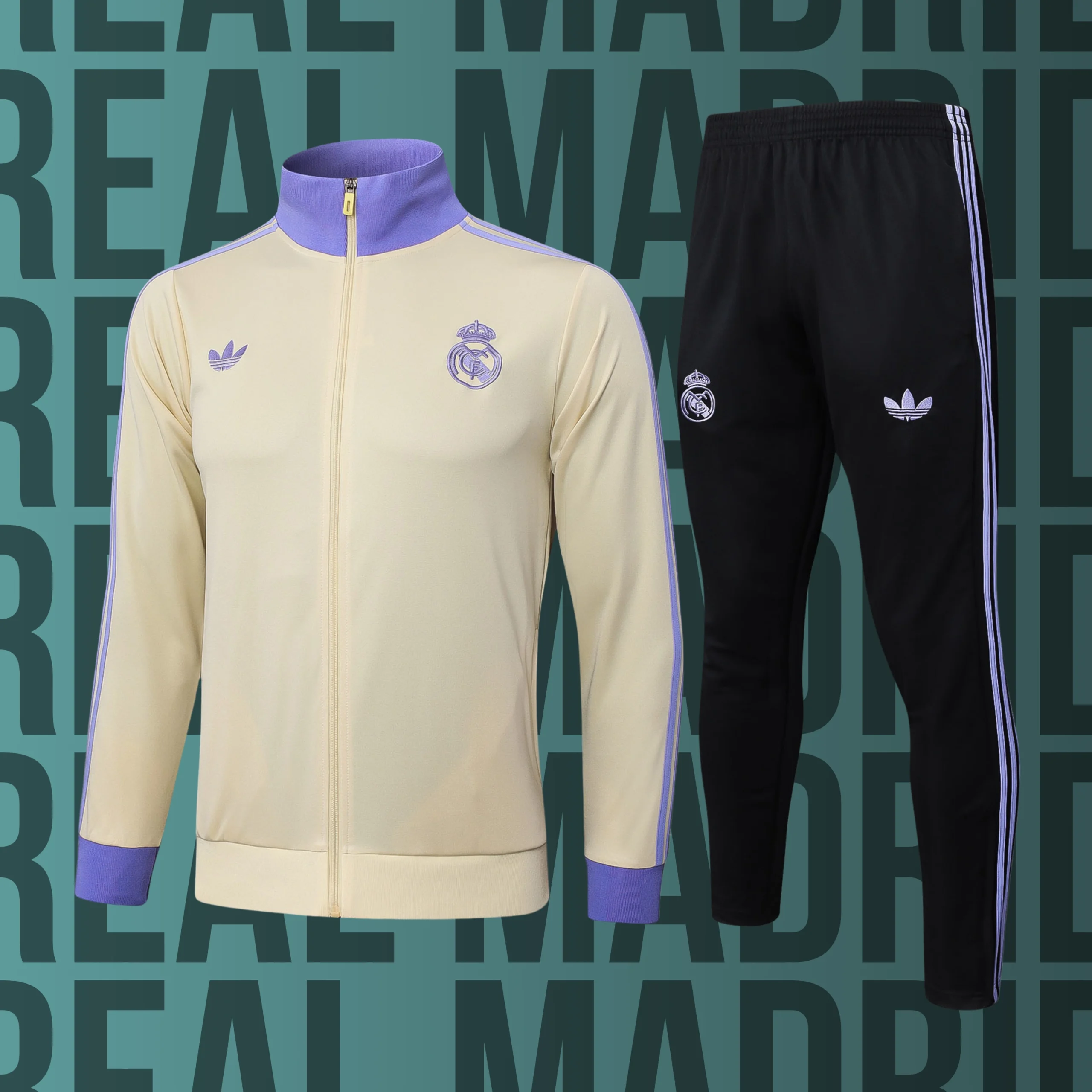 CCNino-RealMadrid-18 Chándal de niño cremallera completa Real Madrid modelo 18 - Imagen 1