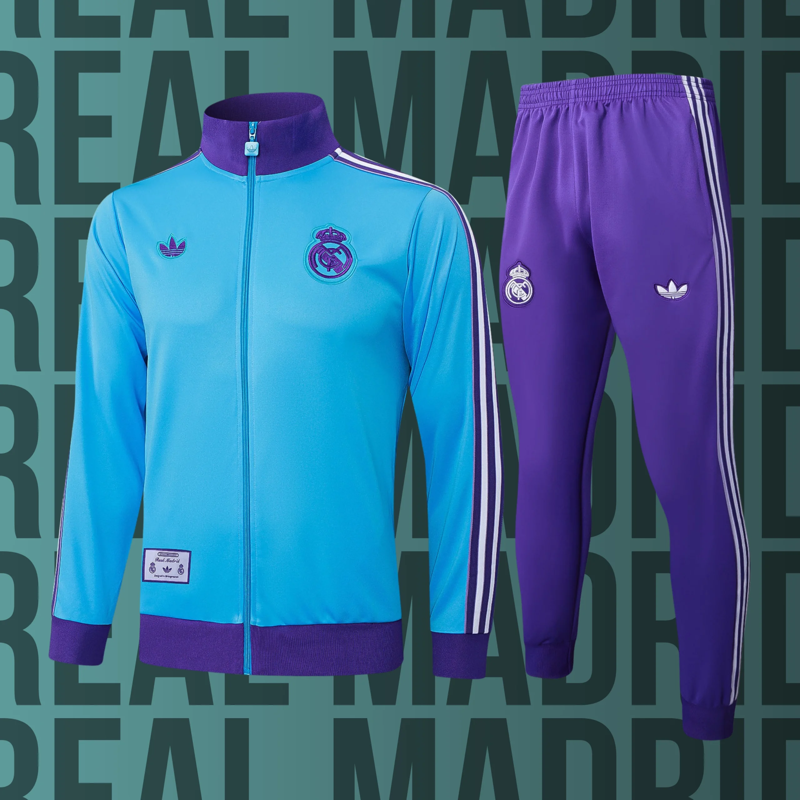 CCNino-RealMadrid-7 Chándal de niño cremallera completa Real Madrid modelo 07 - Imagen 1