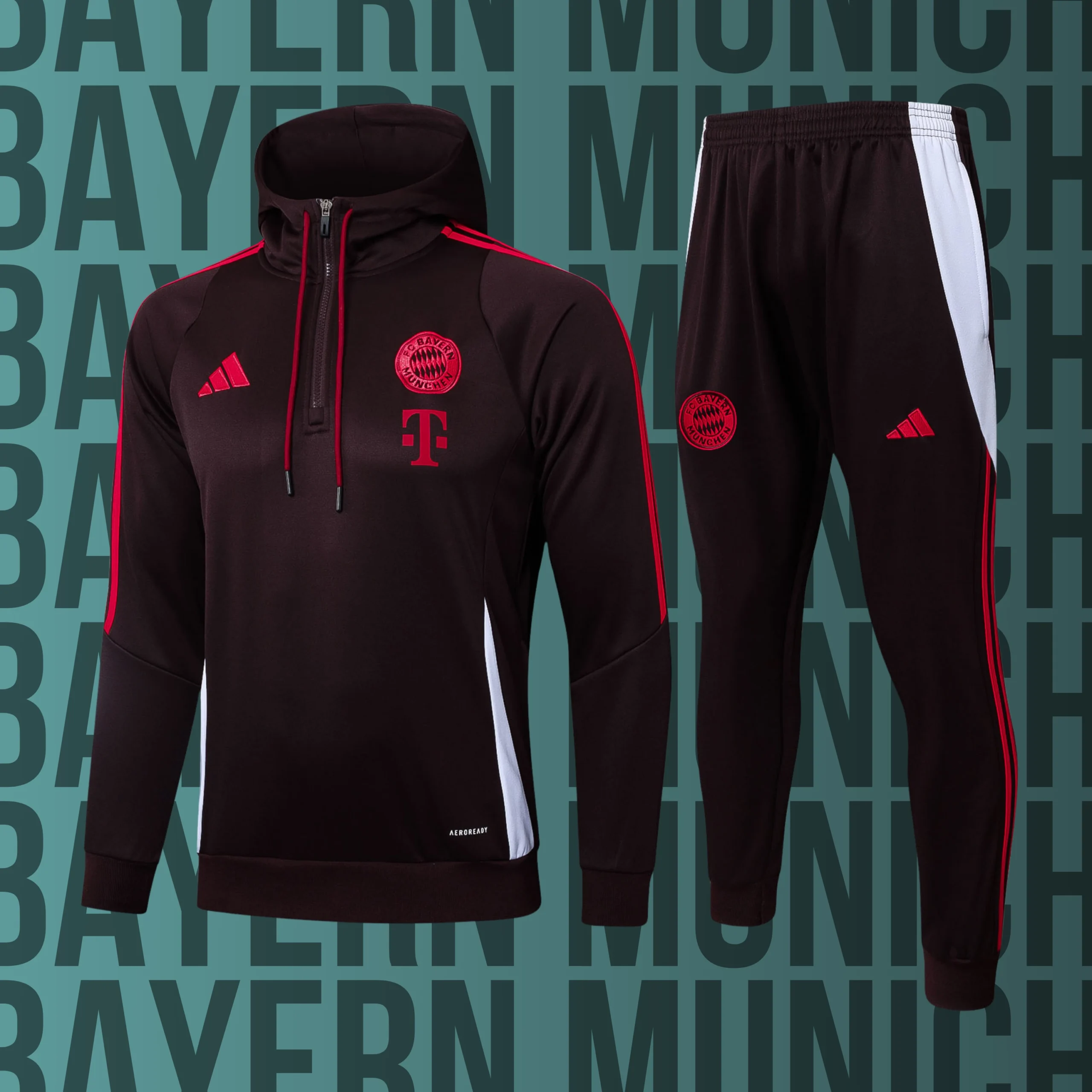 CGNino-BayernMunich-1 Chándal de niño con gorro Bayern Münich - Imagen 1