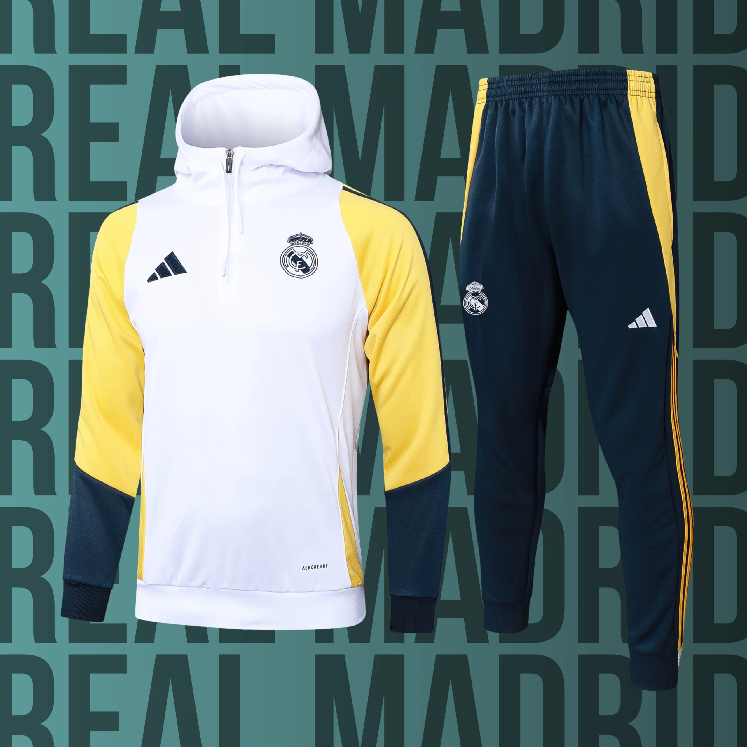 CGNino-RealMadrid-1 Chándal de niño con gorro Real Madrid modelo 01 - Imagen 1