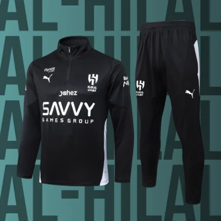 Chándal de adulto media cremallera Al-Hilal modelo 02