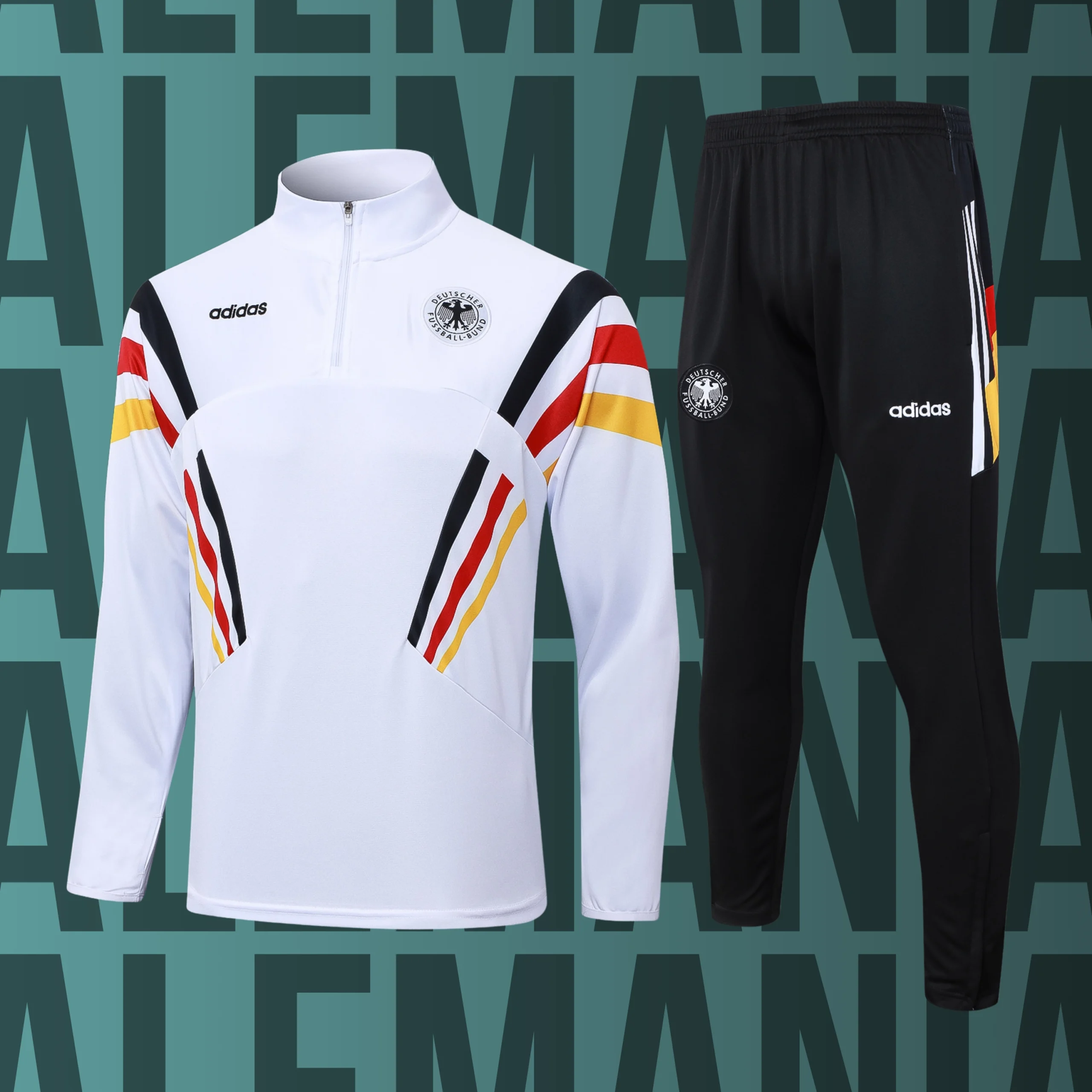 MCAdulto-Alemania-6 Chándal de adulto media cremallera Alemania modelo 06 - Imagen 1