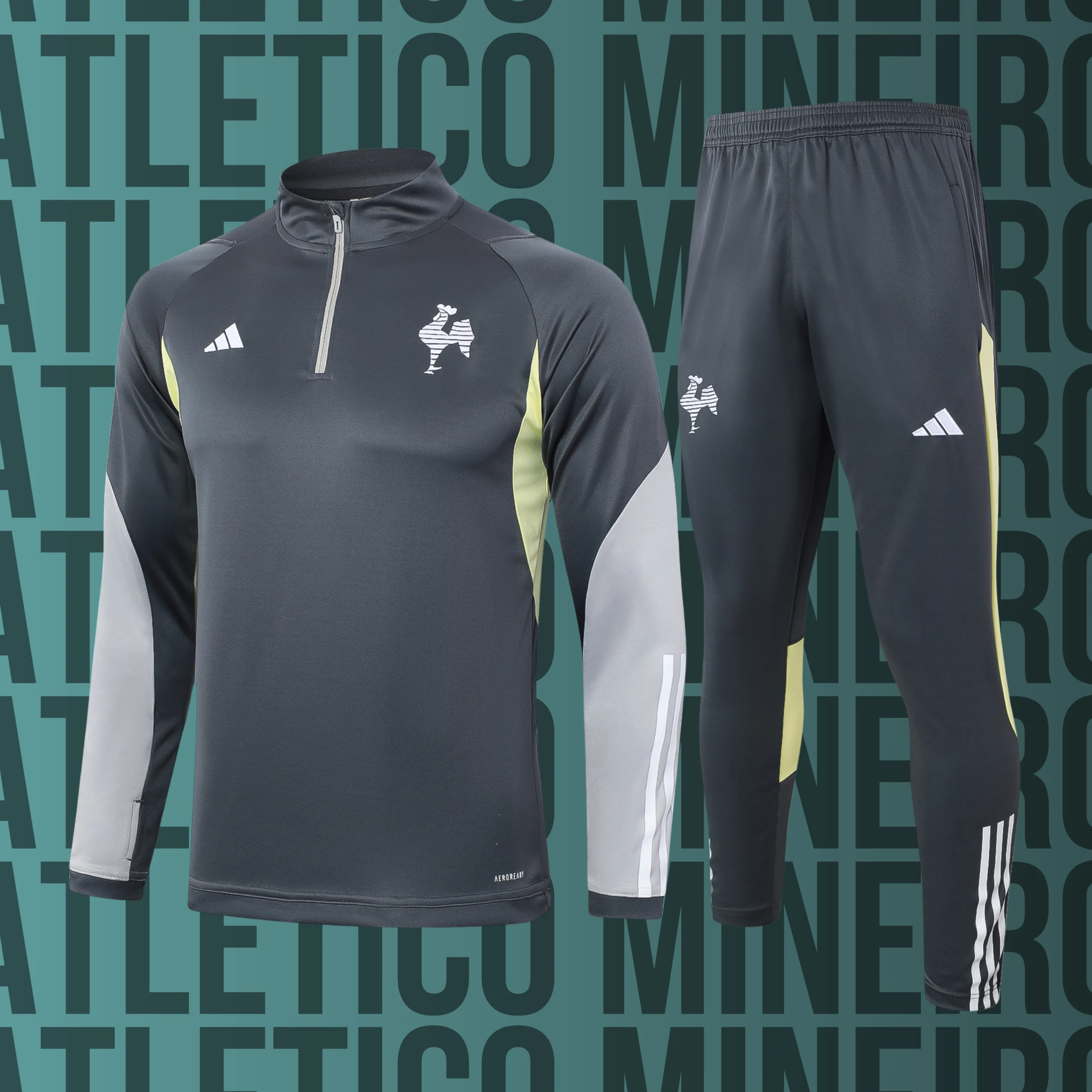 MCAdulto-AtleticoMineiro-1 Chándal de adulto media cremallera Atletico Mineiro modelo 01 - Imagen 1