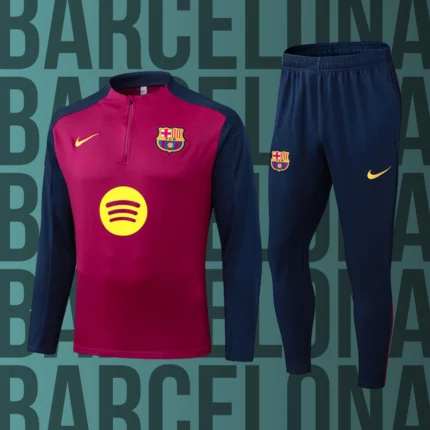Chándal de adulto media cremallera Barcelona modelo 19