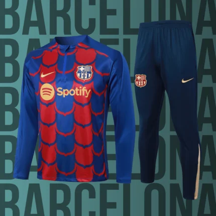 Chándal de adulto media cremallera Barcelona modelo 30