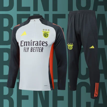Chándal de adulto media cremallera Benfica modelo 01