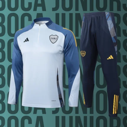 Chándal de adulto media cremallera Boca Juniors modelo 02