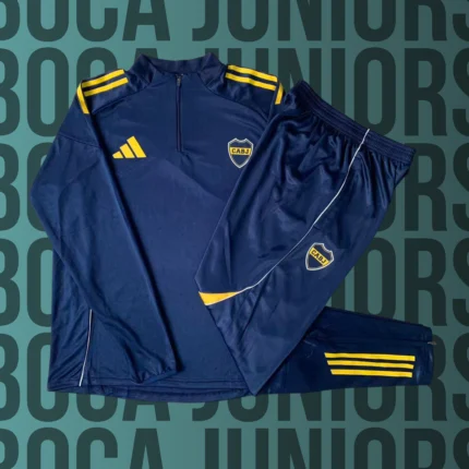 Chándal de adulto media cremallera Boca Juniors modelo 03