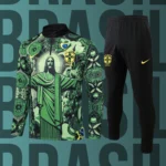 Chándal de adulto media cremallera Brasil modelo 10