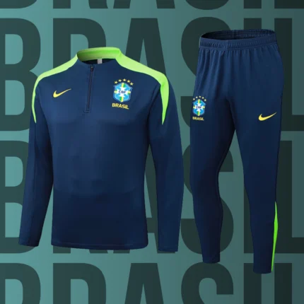 Chándal de adulto media cremallera Brasil modelo 12