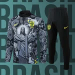 Chándal de adulto media cremallera Brasil modelo 04