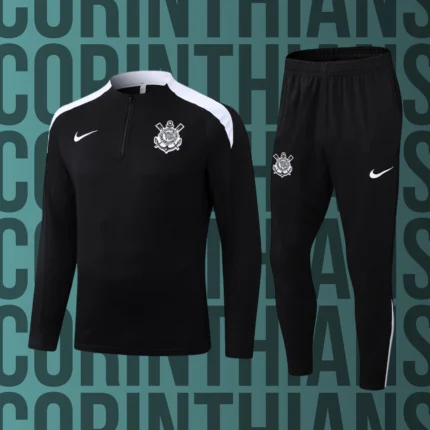 Chándal de adulto media cremallera Corinthians modelo 03