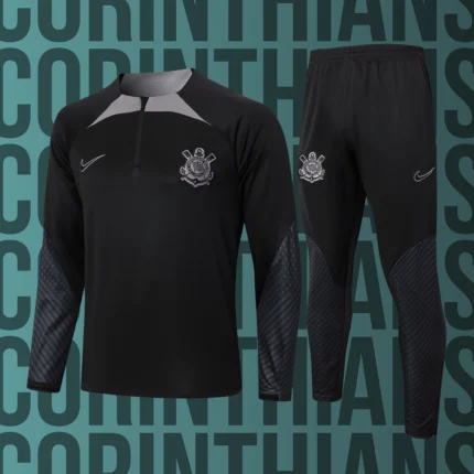 Chándal de adulto media cremallera Corinthians modelo 06