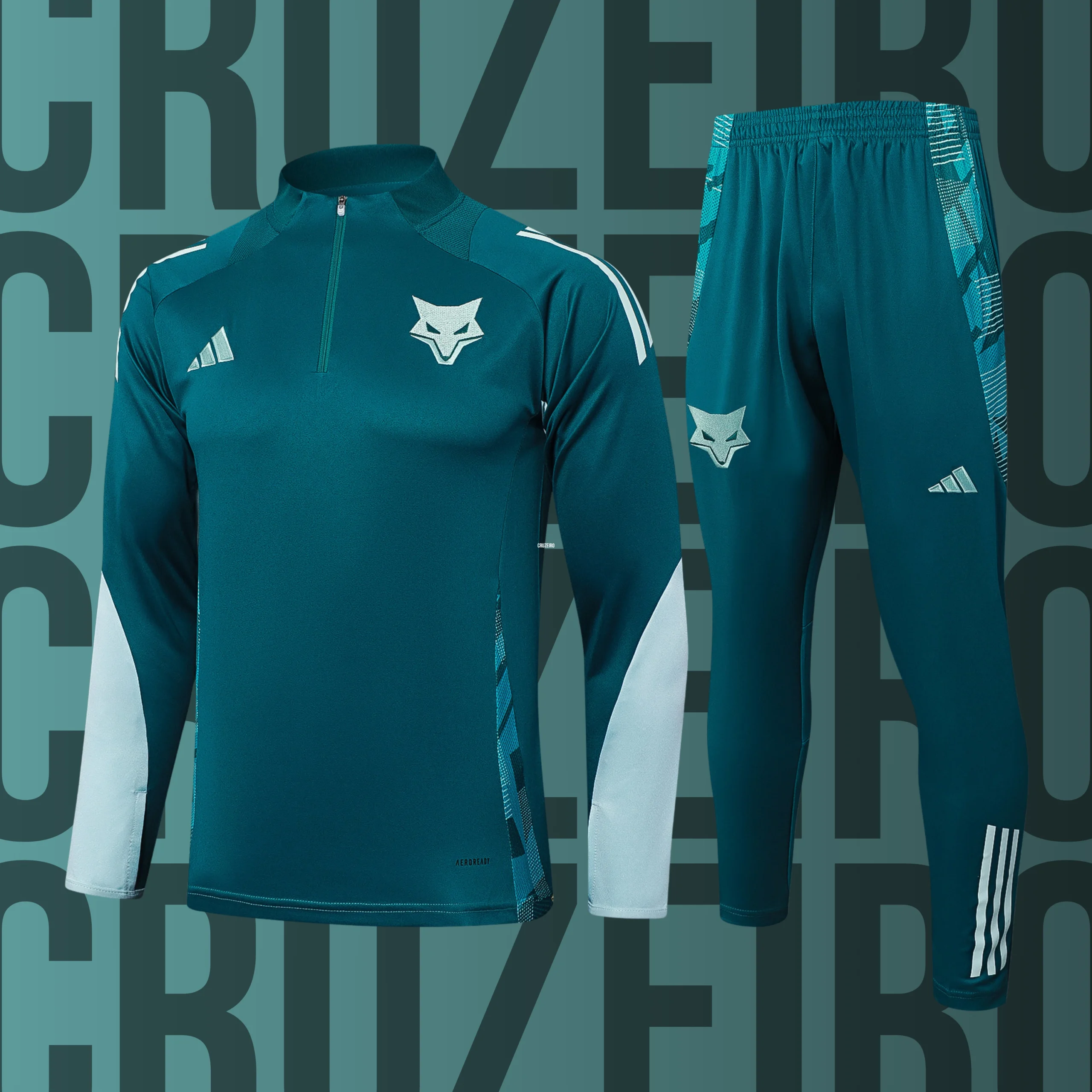 MCAdulto-Cruzeiro-2 Chándal de adulto media cremallera Cruzeiro modelo 02 - Imagen 1