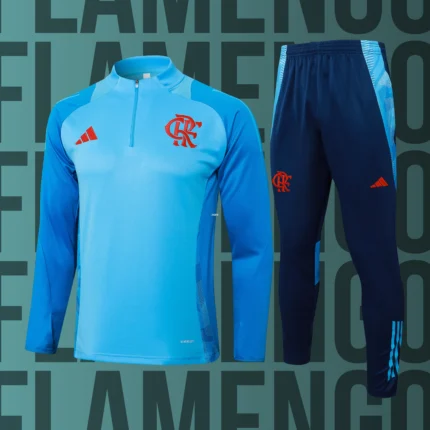 Chándal de adulto media cremallera Flamengo modelo 01