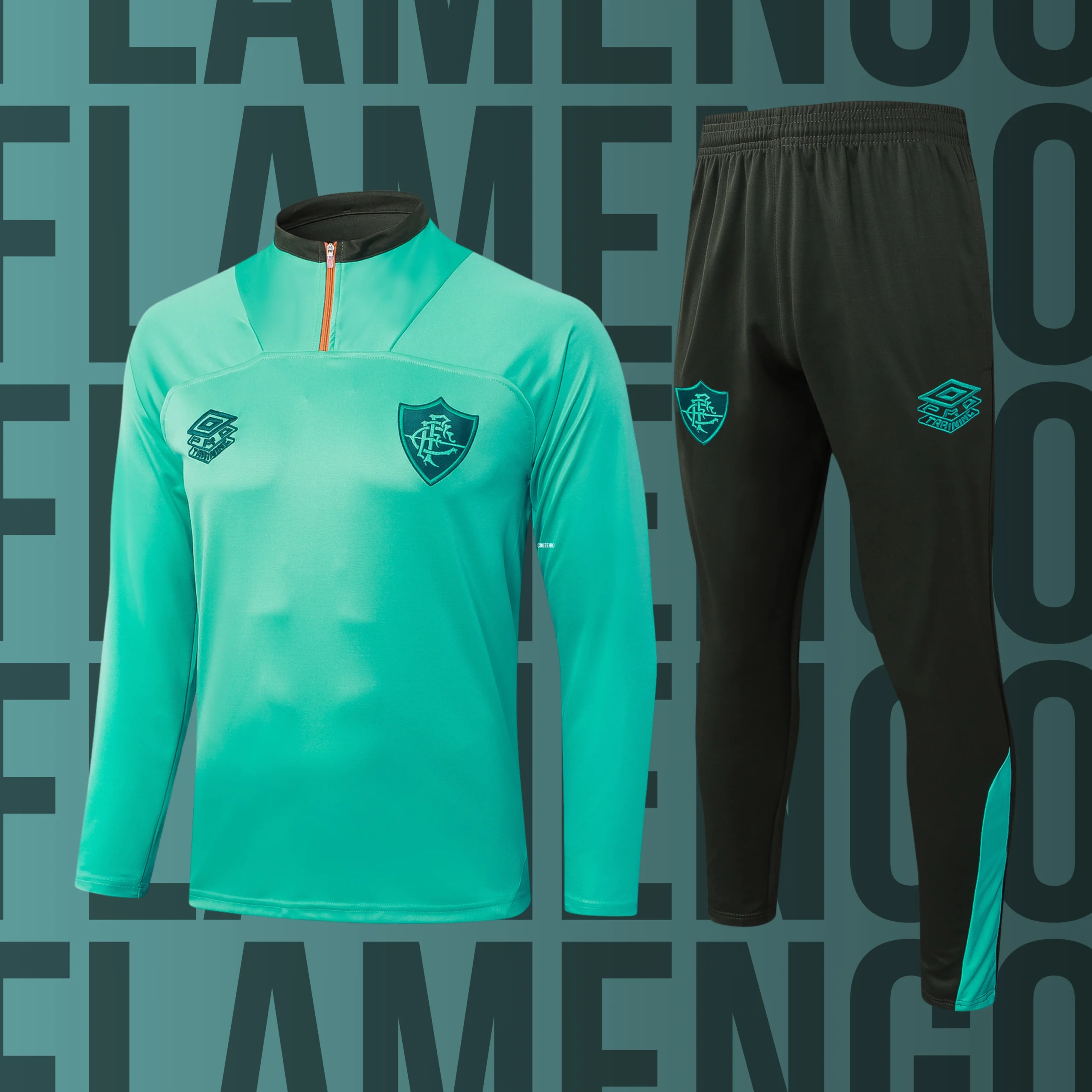 MCAdulto-Flamengo-3 Chándal de adulto media cremallera Flamengo modelo 03 - Imagen 1