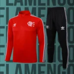 Chándal de adulto media cremallera Flamengo modelo 04