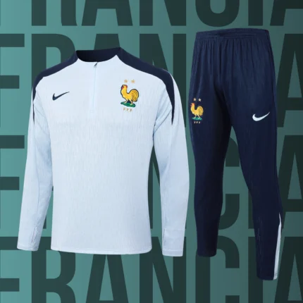 Chándal de adulto media cremallera Francia modelo 02