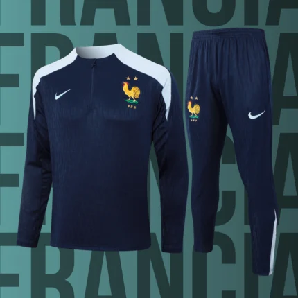 Chándal de adulto media cremallera Francia modelo 05