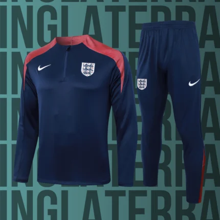 Chándal de adulto media cremallera Inglaterra modelo 02