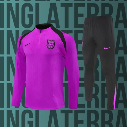 Chándal de adulto media cremallera Inglaterra modelo 03