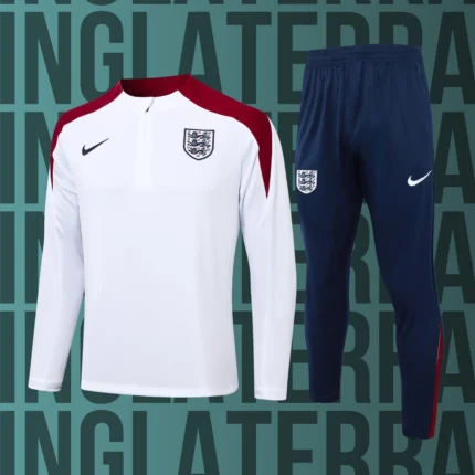 Chándal de adulto media cremallera Inglaterra modelo 06