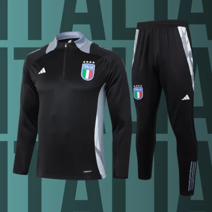 Chándal de adulto media cremallera Italia modelo 01