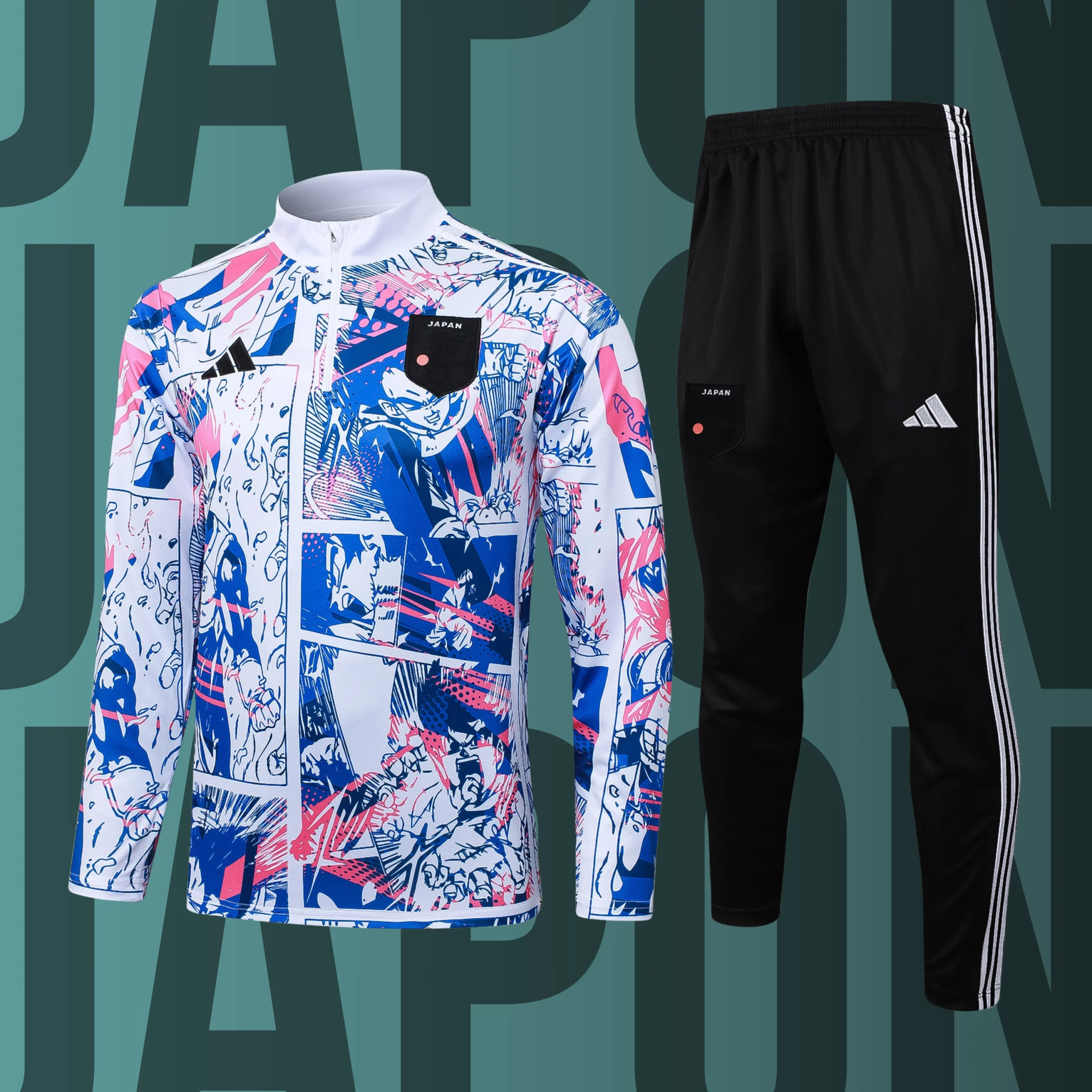 MCAdulto-Japon-3 Chándal de adulto media cremallera Japón modelo 03 - Imagen 1