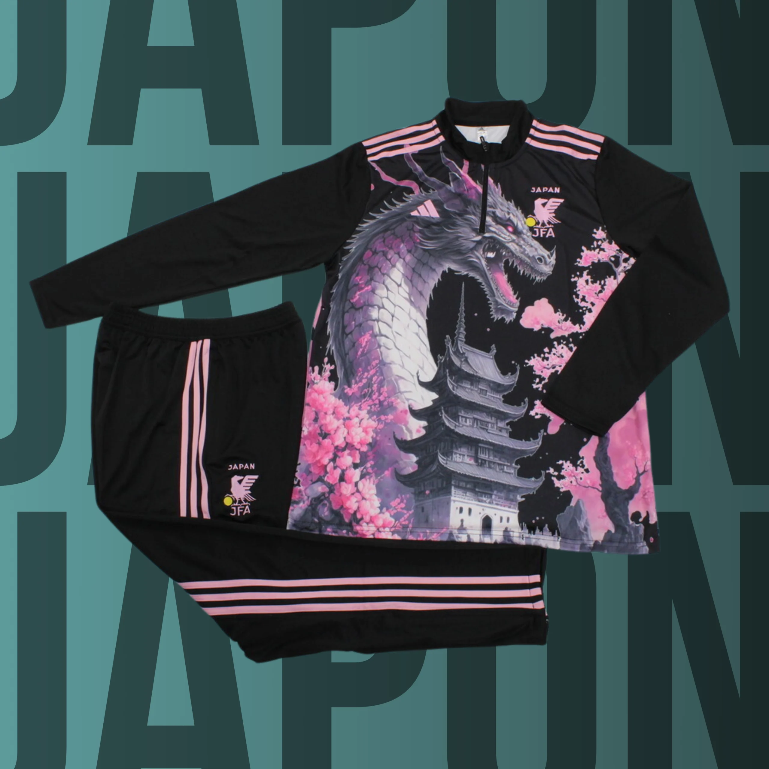 MCAdulto-Japon-5 Chándal de adulto media cremallera Japón modelo 05 - Imagen 1