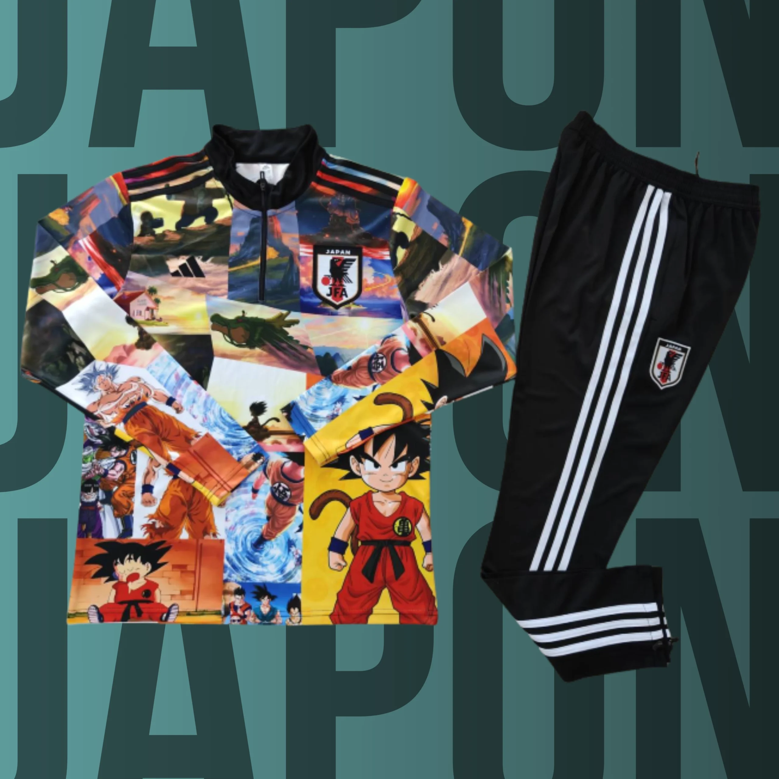 MCAdulto-Japon-6 Chándal de adulto media cremallera Japón modelo 06 - Imagen 1