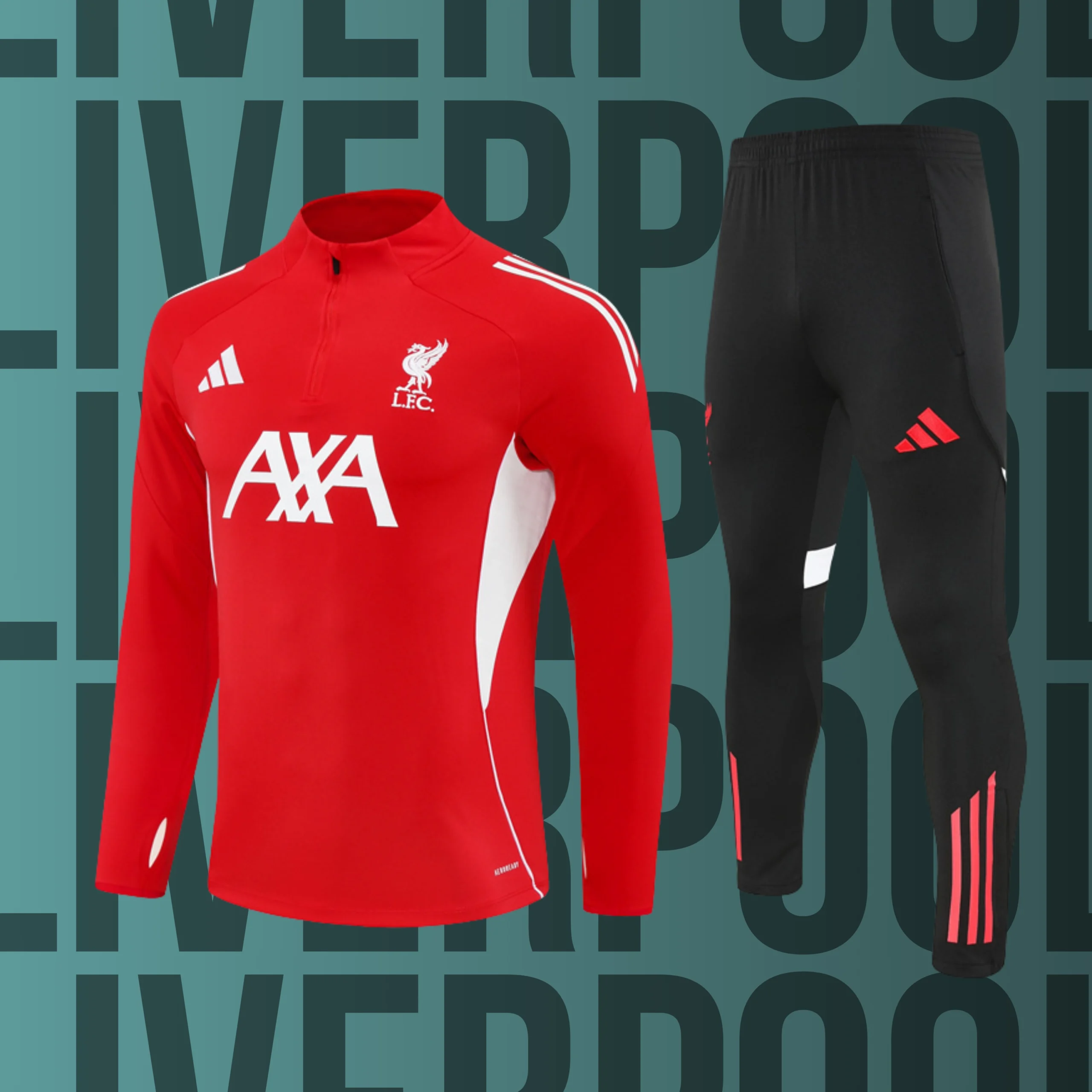 MCAdulto-Liverpool-13 Chándal de adulto media cremallera Liverpool modelo 13 - Imagen 1
