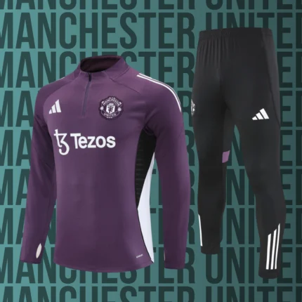 Chándal de adulto media cremallera Manchester United modelo 08