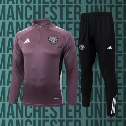 Chándal de adulto media cremallera Manchester United modelo 09