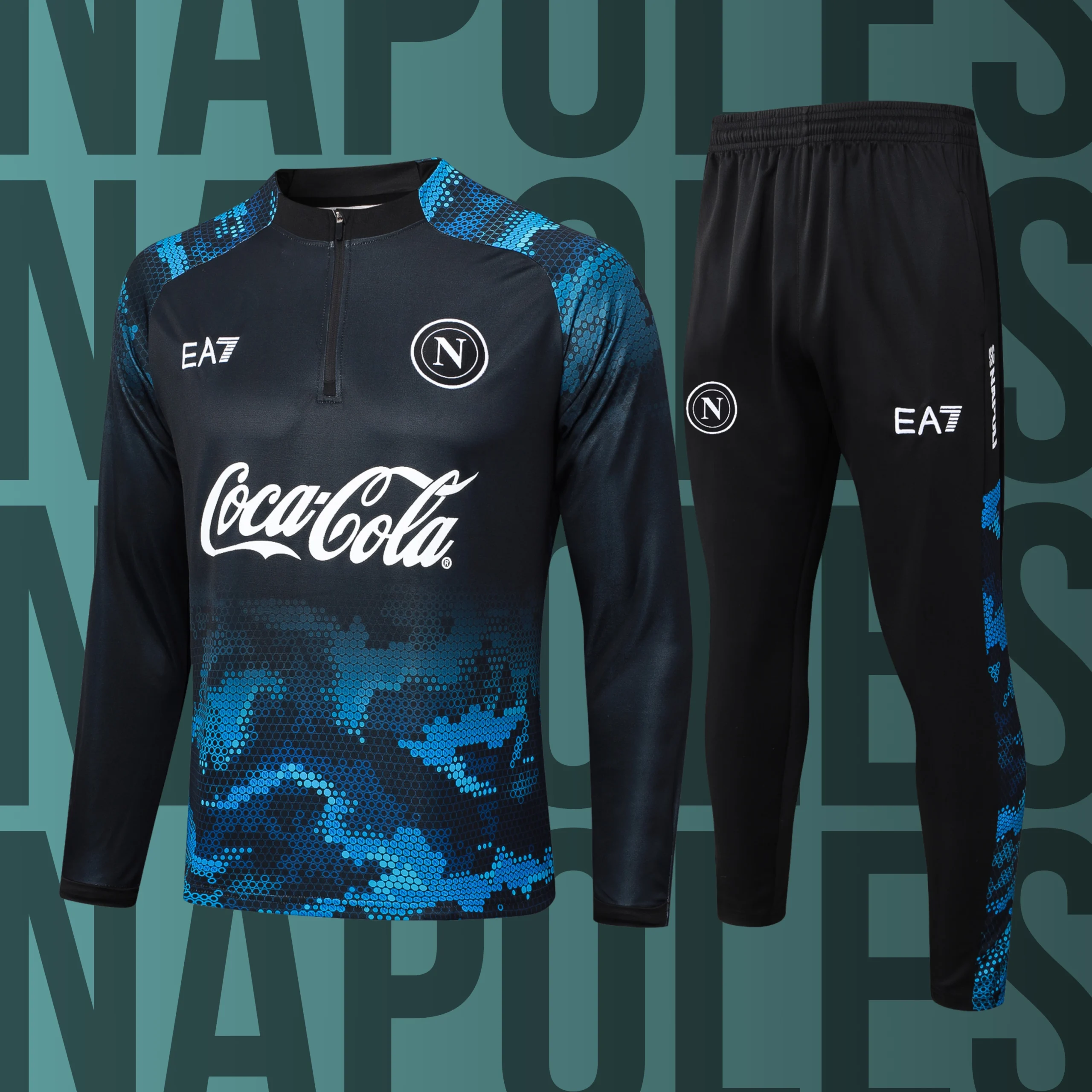 MCAdulto-Napoles-5 Chándal de adulto media cremallera Nápoles modelo 05 - Imagen 1