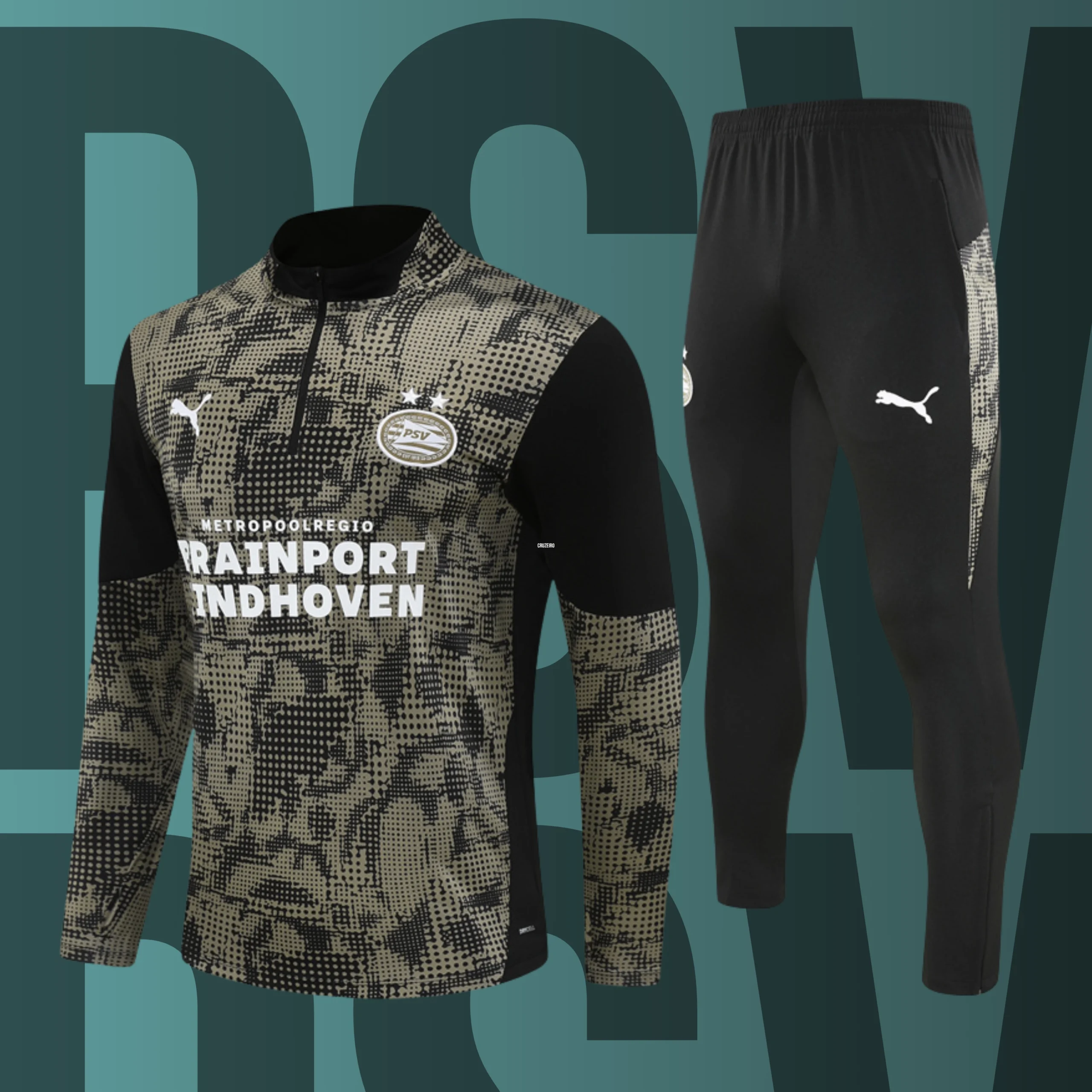 MCAdulto-PSV-1 Chándal de adulto media cremallera PSV modelo 01 - Imagen 1