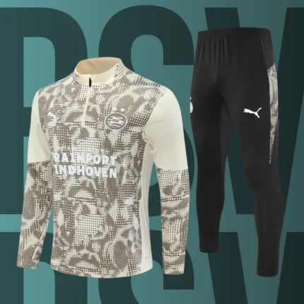 Chándal de adulto media cremallera PSV modelo 02