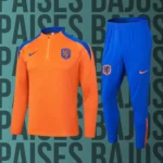 Chándal de adulto media cremallera Países Bajos modelo 02